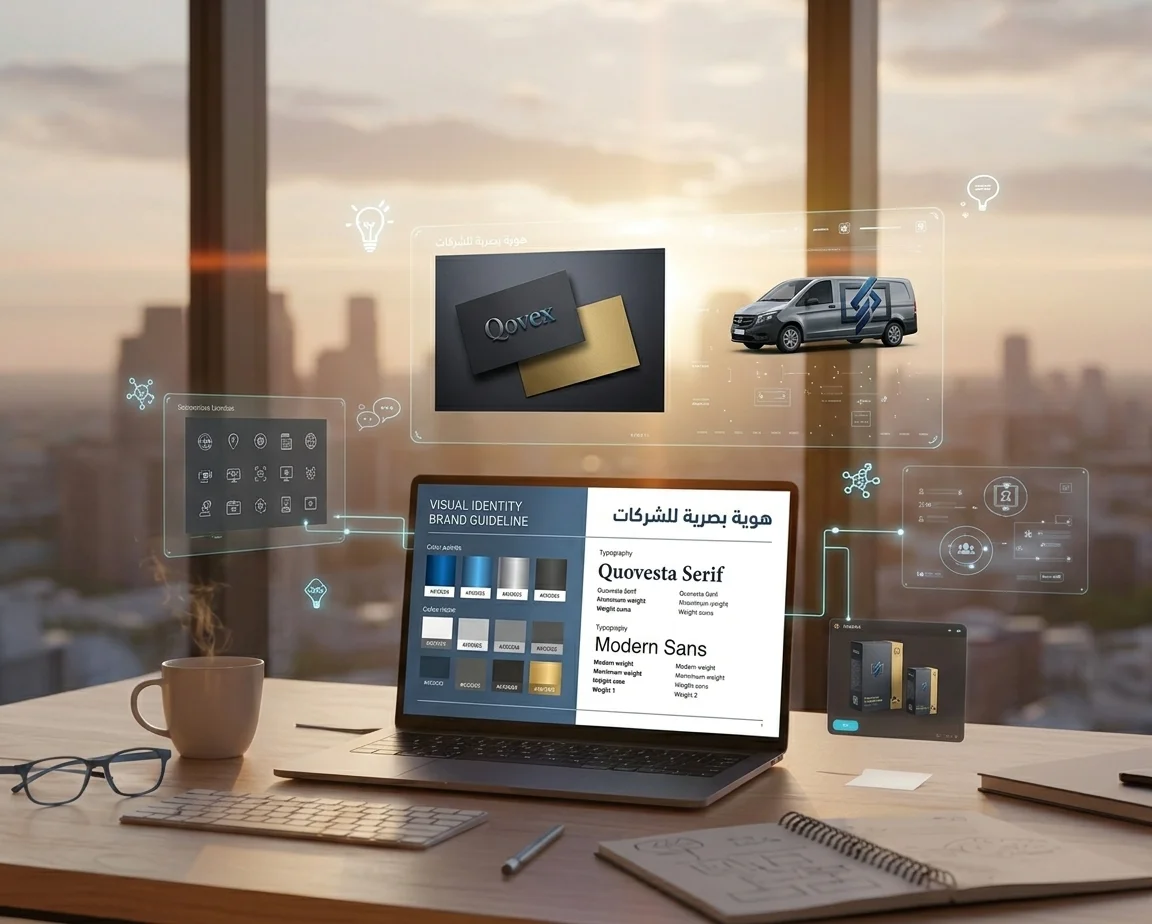 تصميم واجهات وتجربة مستخدم UI/UX للشركات