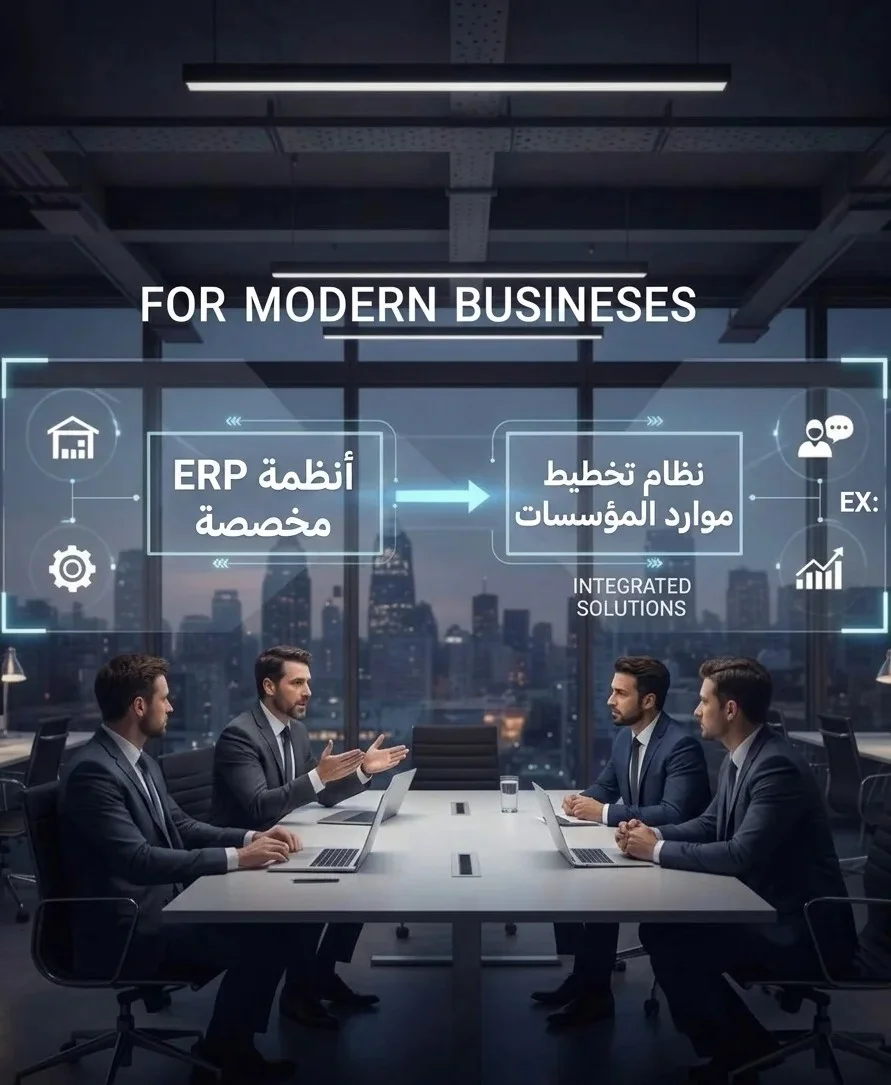 تطوير منصات ويب مخصصة لإدارة العمليات